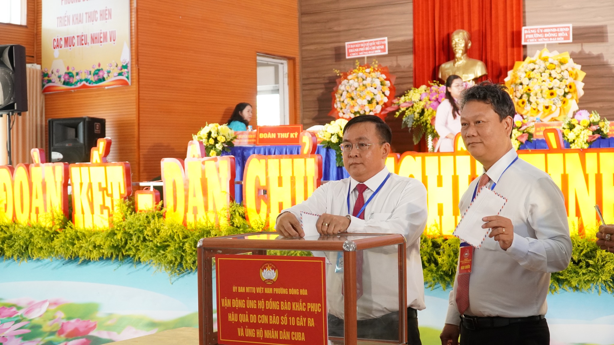 Ông Phạm Thế Hiển giữ chức Chủ tịch ủy ban MTTQ Việt Nam phường Đông Hòa nhiệm kỳ 2025 - 2030 - Ảnh 2.