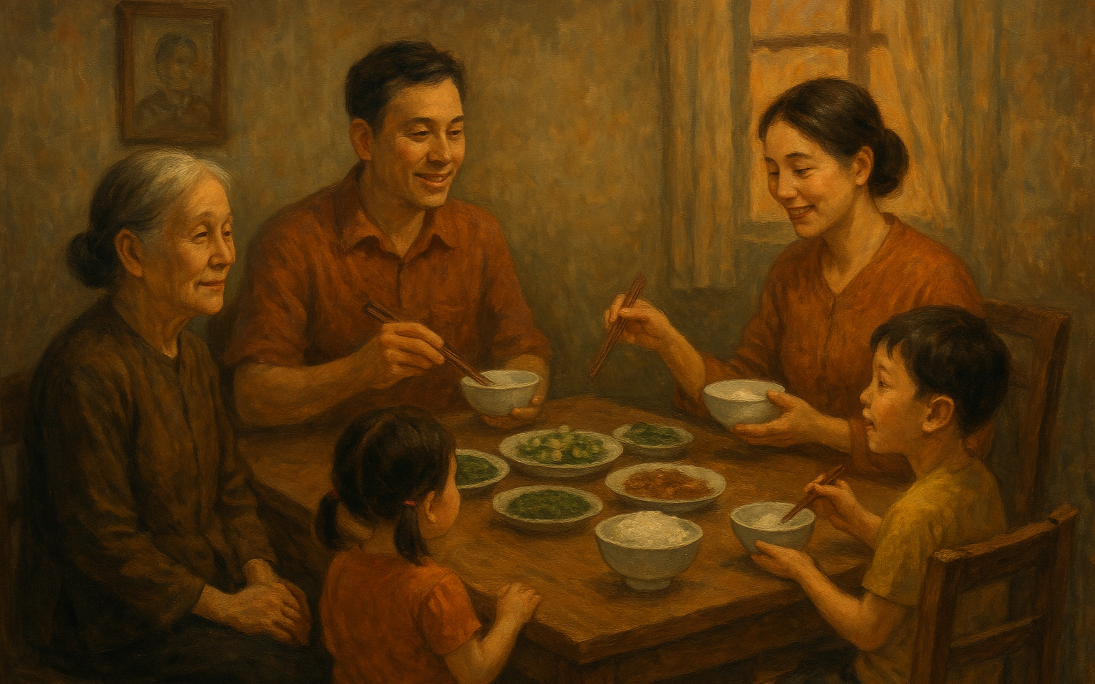 Bữa cơm muộn