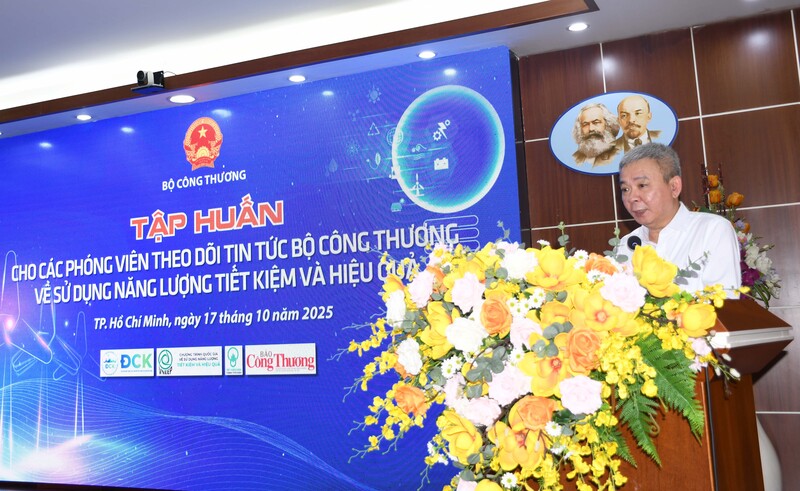 Tập huấn tiết kiệm năng lượng: Bộ C&ocirc;ng Thương n&acirc;ng cao nhận thức cho ph&oacute;ng vi&ecirc;n - Ảnh 1.