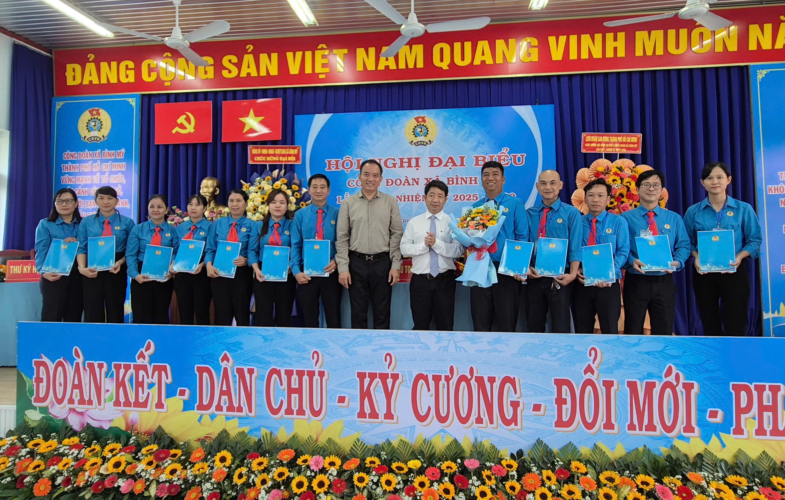 Công đoàn xã Bình Mỹ: Tích cực xây dựng quan hệ lao động hài hòa trong doanh nghiệp - Ảnh 3.
