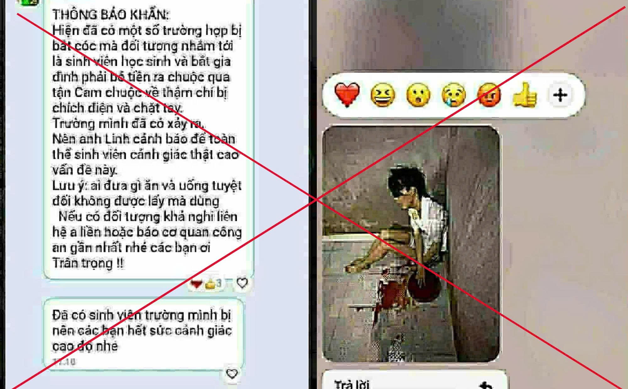 C&ocirc;ng an khẳng định kh&ocirc;ng c&oacute; vụ bắt c&oacute;c sinh vi&ecirc;n Đ&agrave; Nẵng n&agrave;o xảy ra - Ảnh 1.