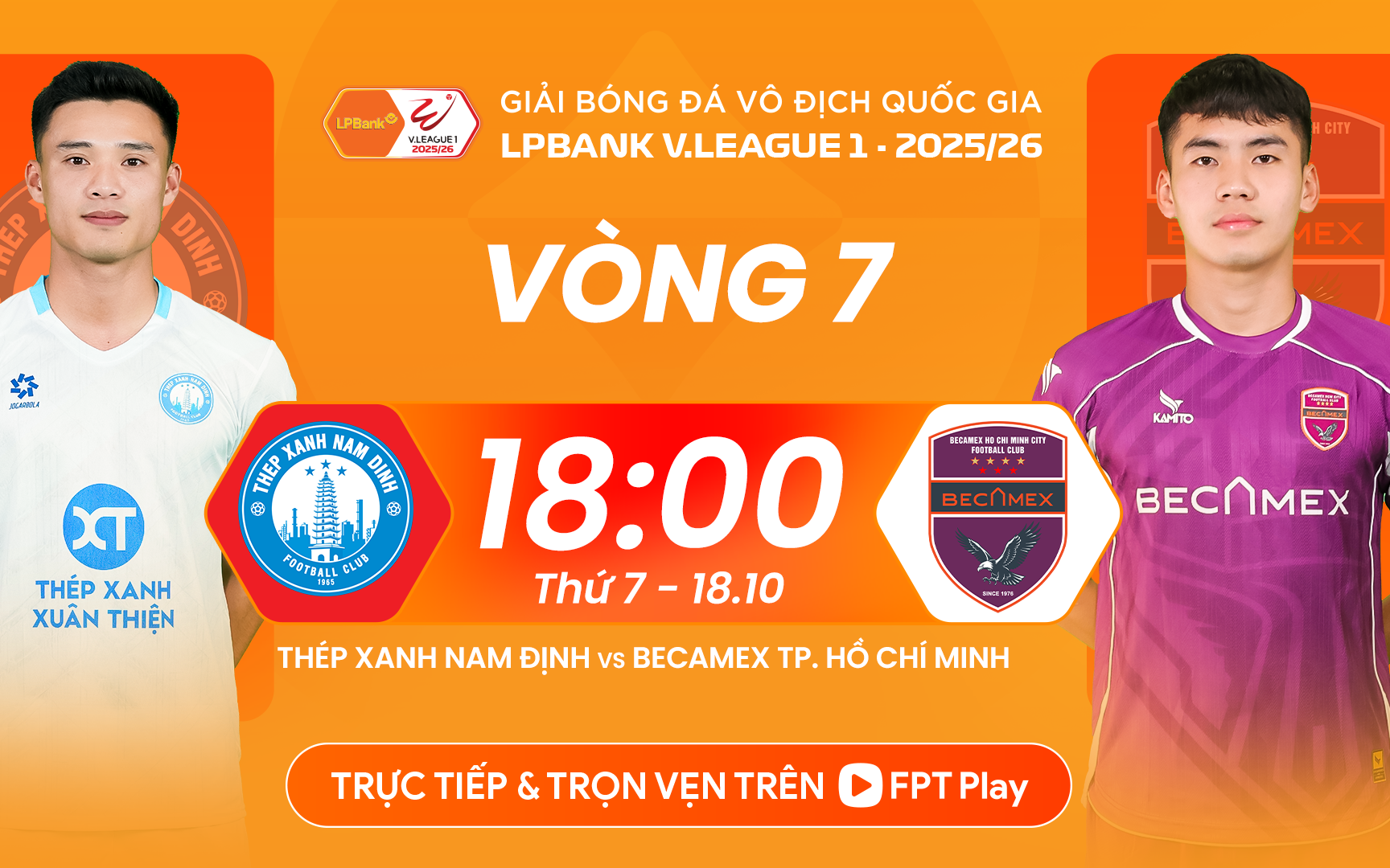 Vòng 7 V-League 2025-2026: "Chelsea Việt Nam" khó tạo "địa chấn" ở Thiên Trường