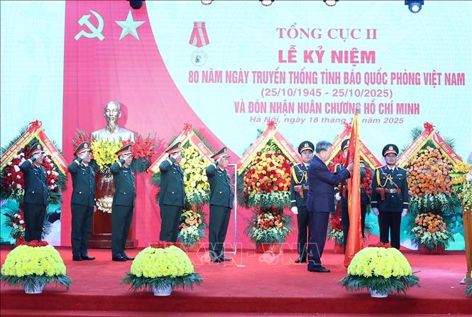 Tổng B&iacute; thư T&ocirc; L&acirc;m khẳng định vai tr&ograve; T&igrave;nh b&aacute;o Quốc ph&ograve;ng trong bảo vệ Tổ quốc - Ảnh 2.