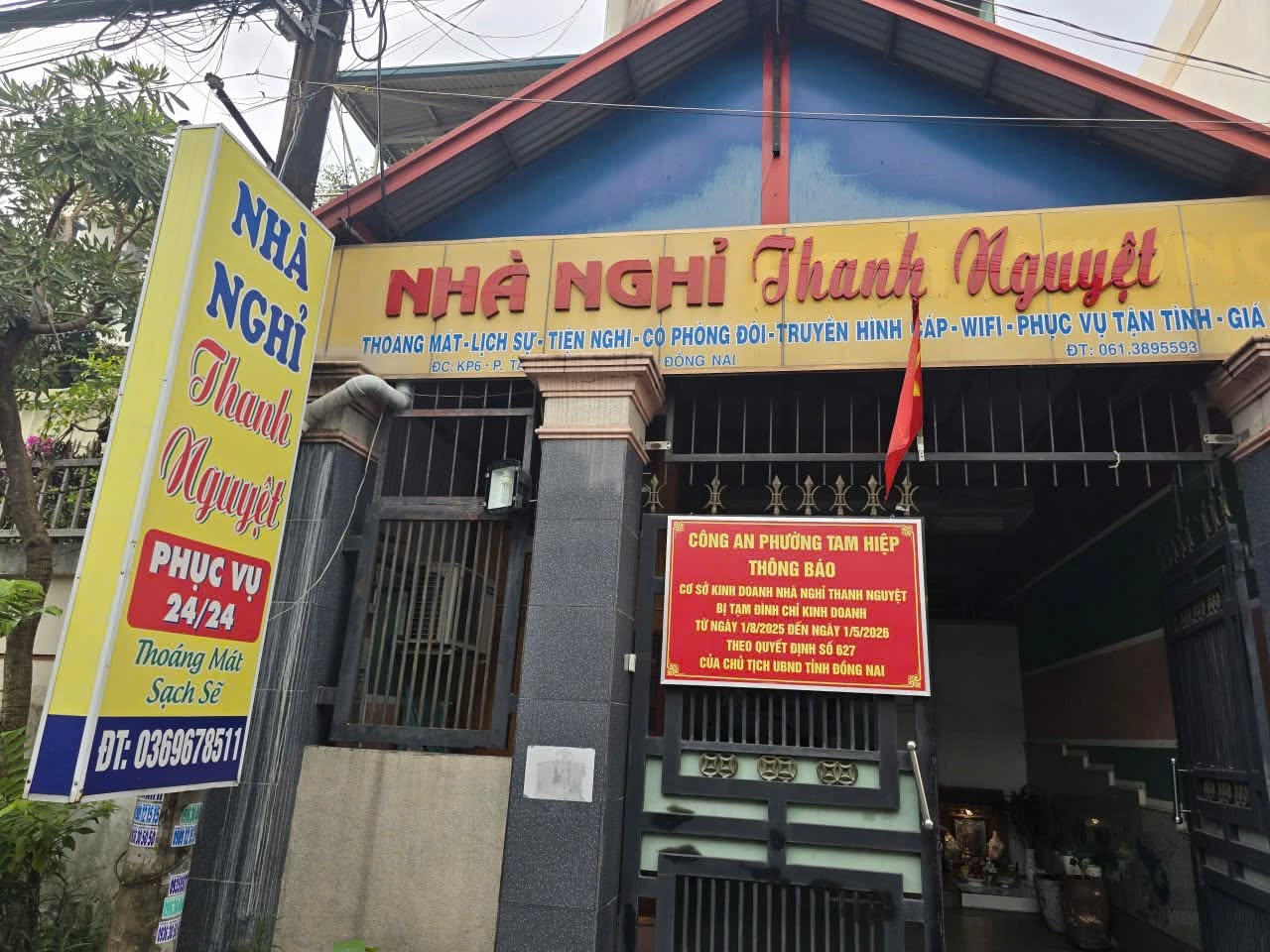 Nhiều nh&agrave; nghỉ Đồng Nai bị tạm đ&igrave;nh chỉ hoạt động v&igrave; vi phạm ph&aacute;p luật - Ảnh 1.