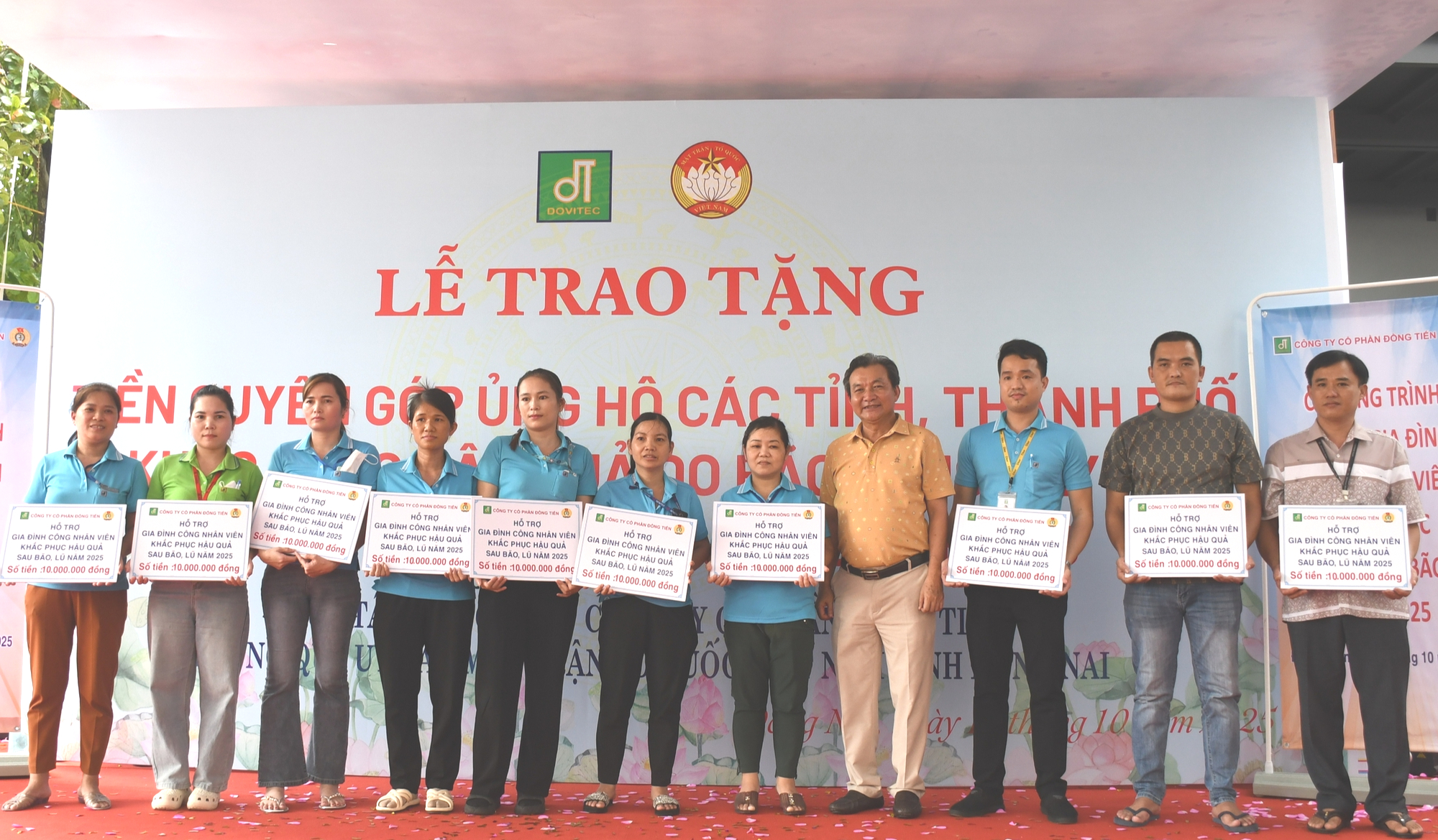 H&igrave;nh ảnh ấm &aacute;p của c&ocirc;ng nh&acirc;n hướng về người d&acirc;n bị ảnh hưởng b&atilde;o - Ảnh 2.