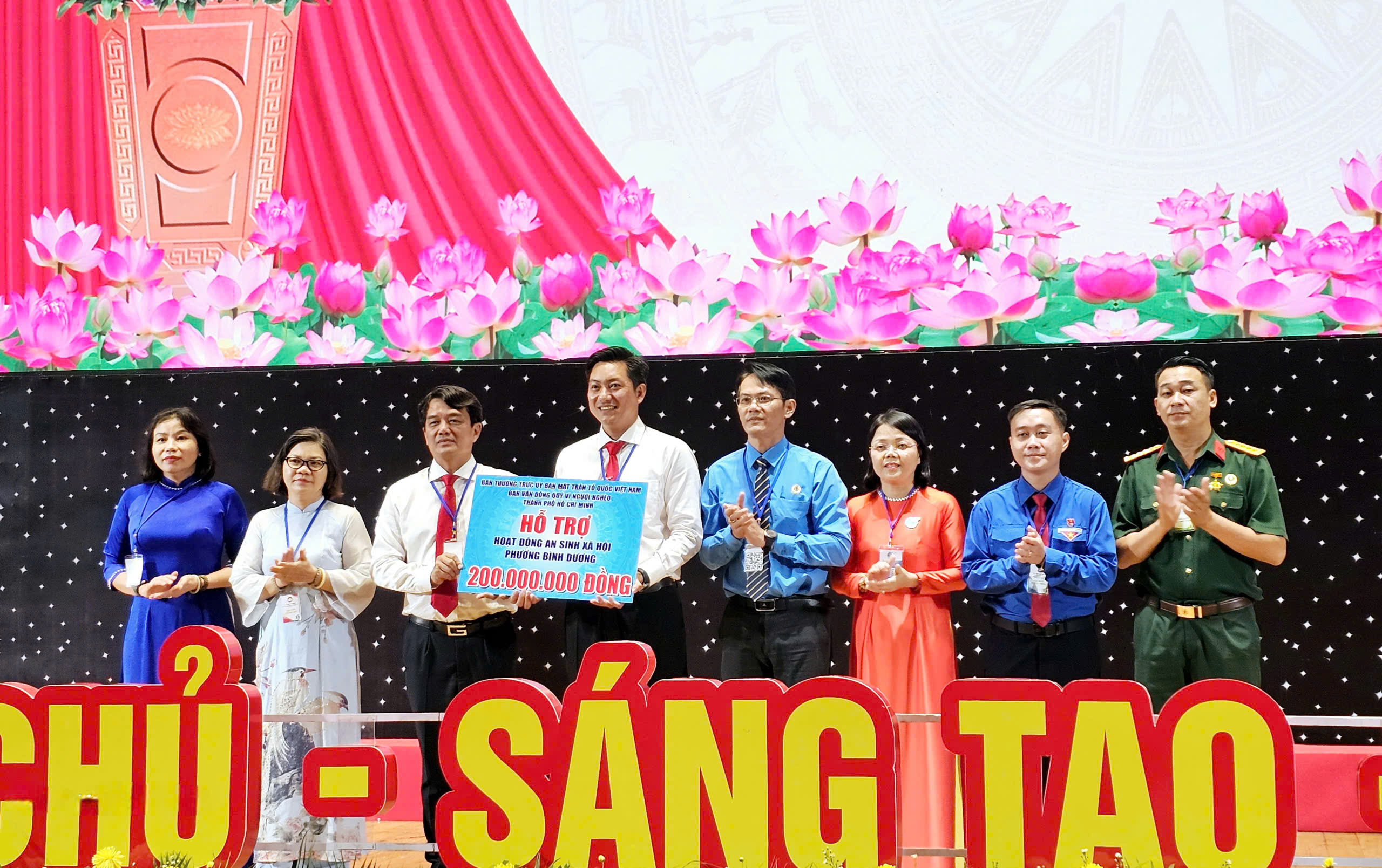 &Ocirc;ng Nguyễn Minh T&acirc;m được bầu l&agrave;m Chủ tịch Uỷ ban MTTQ phường B&igrave;nh Dương ph&aacute;t triển - Ảnh 3.