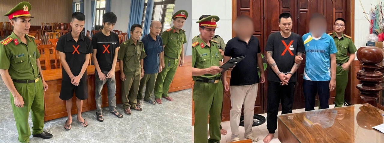 Nhóm thanh niên Quảng Trị bị bắt vì tổ chức sử dụng ma túy tại nhà riêng - Ảnh 1.