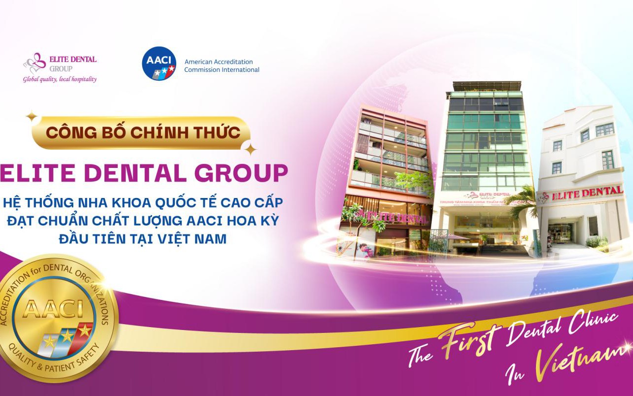 Nha khoa đầu tiên tại Việt Nam đạt chứng nhận quốc tế AACI