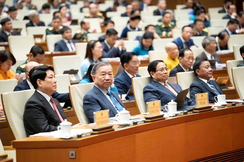 Chủ tịch Quốc hội: Kỳ họp thứ 10 l&agrave; bước khởi đầu cho thời kỳ ph&aacute;t triển mới - Ảnh 1.