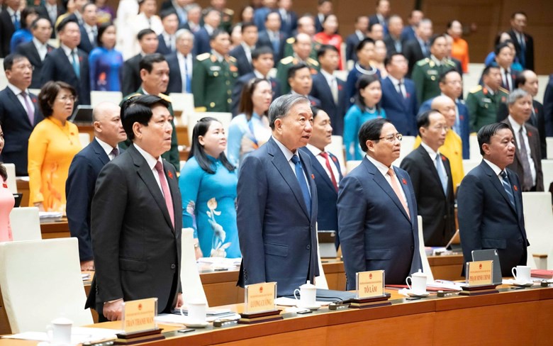 Khai mạc Kỳ họp thứ 10, Quốc hội khóa XV