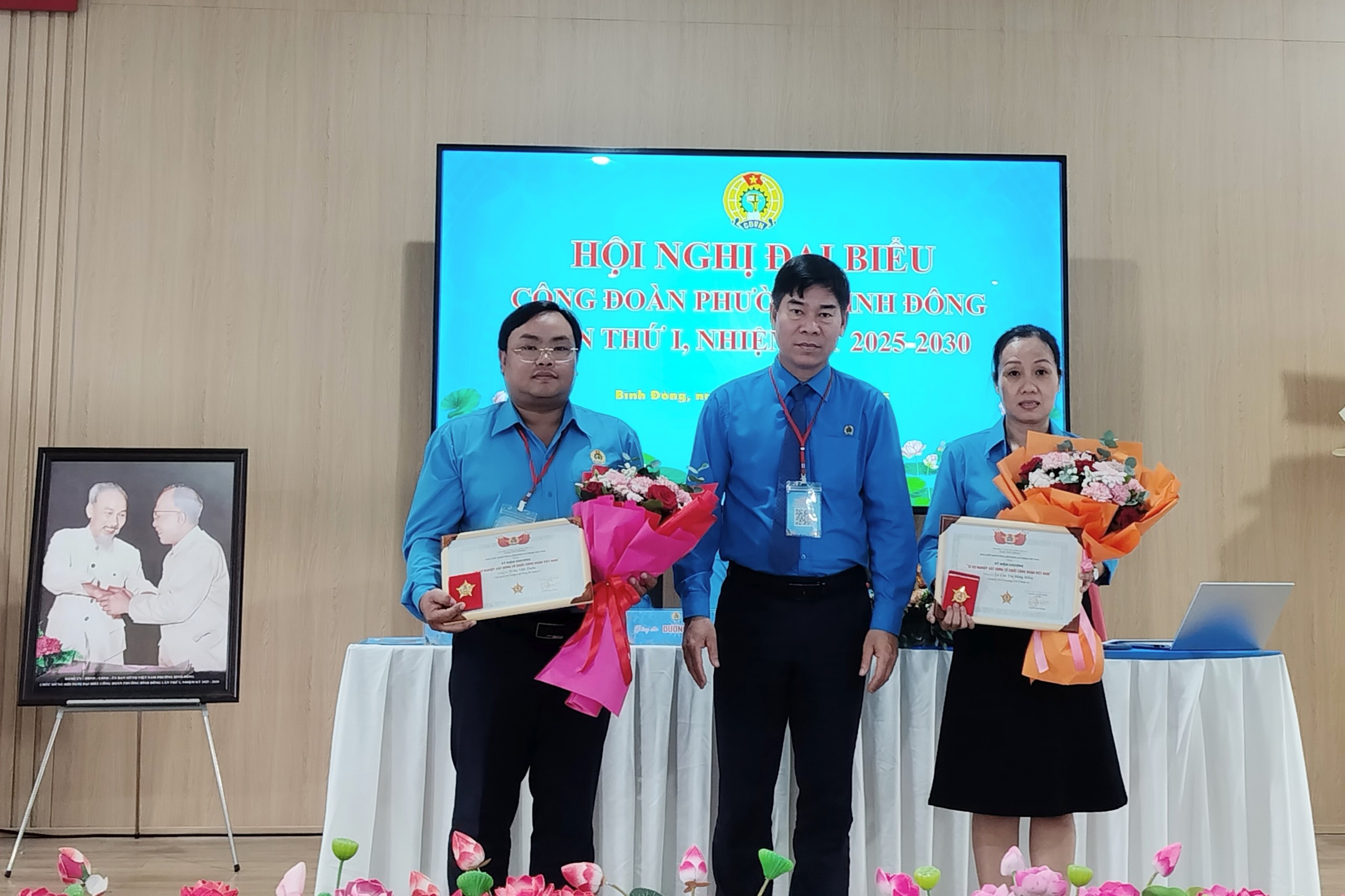 C&ocirc;ng đo&agrave;n phường B&igrave;nh Đ&ocirc;ng: Ph&aacute;t huy d&acirc;n chủ, bảo vệ đo&agrave;n vi&ecirc;n - lao động - Ảnh 4.