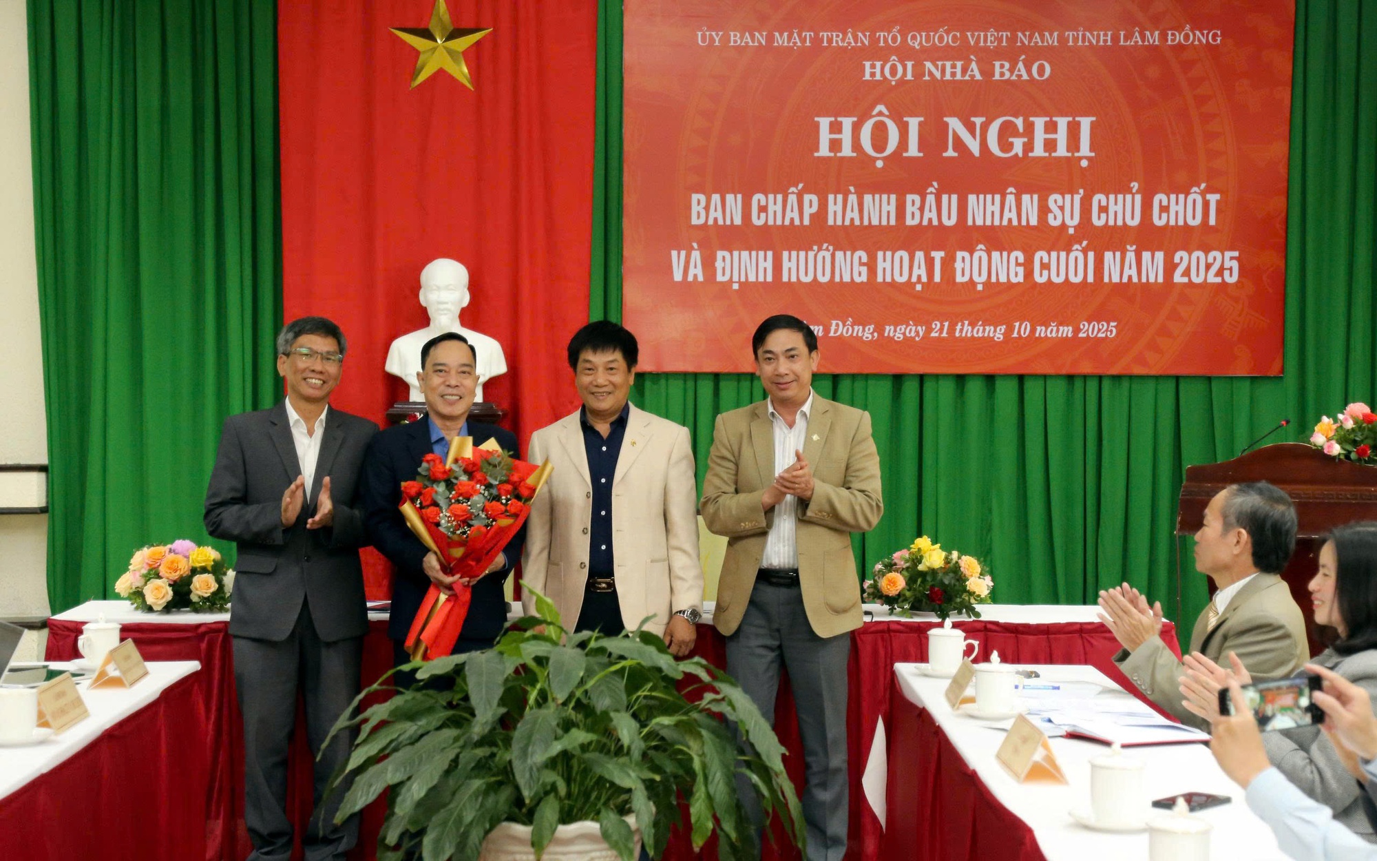 Ông Lê Huy Toàn được bầu làm Chủ tịch Hội Nhà báo tỉnh Lâm Đồng