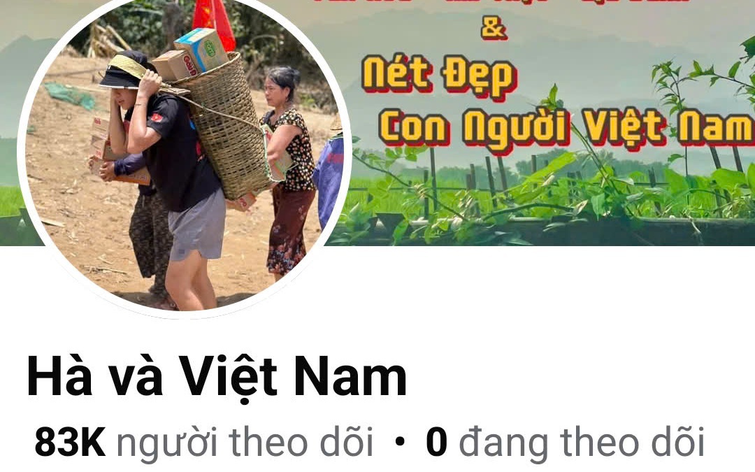 Chủ kênh Fanpage "Hà và Việt Nam" nổi tiếng cỡ nào?