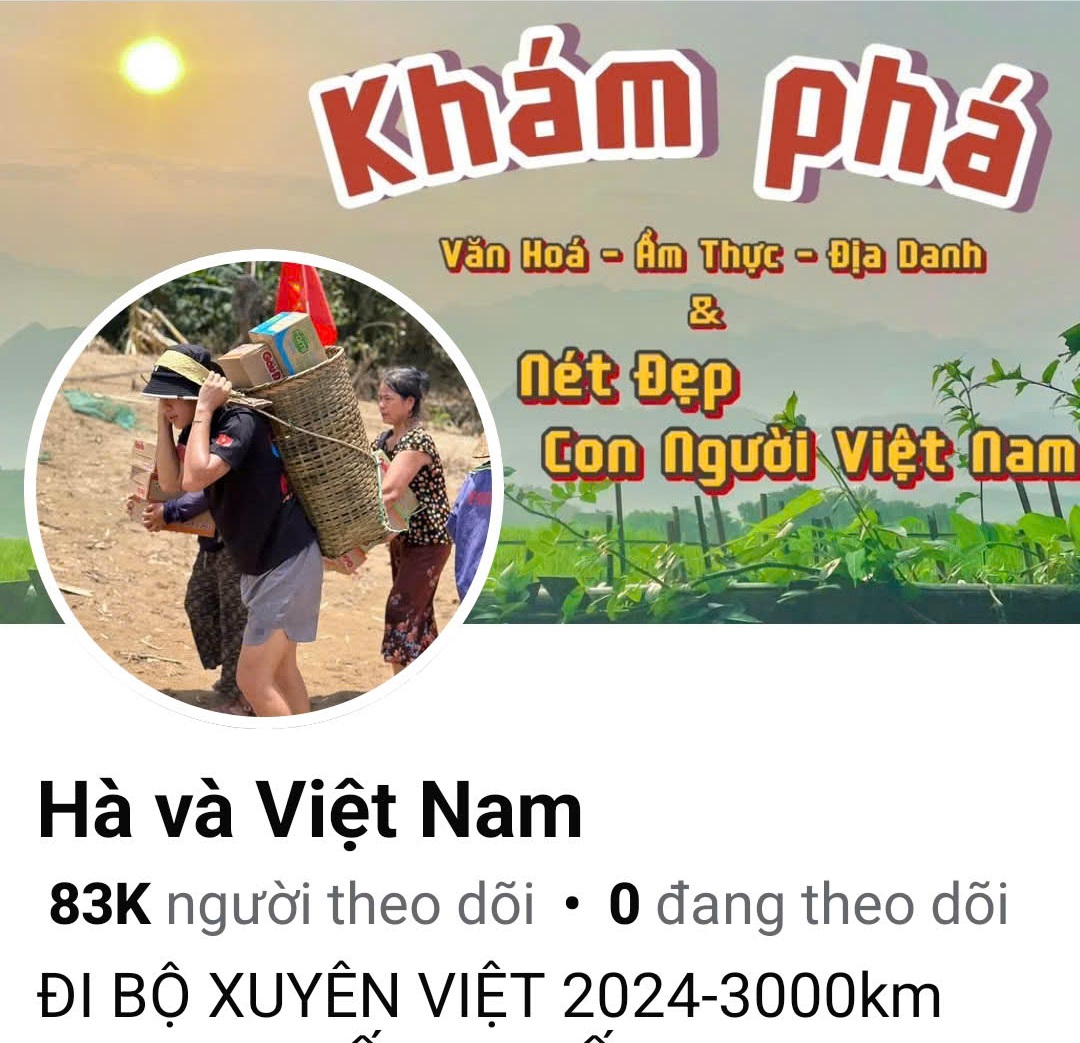 Chủ k&ecirc;nh Fanpage "H&agrave; v&agrave; Việt Nam" nổi tiếng cở n&agrave;o? - Ảnh 2.