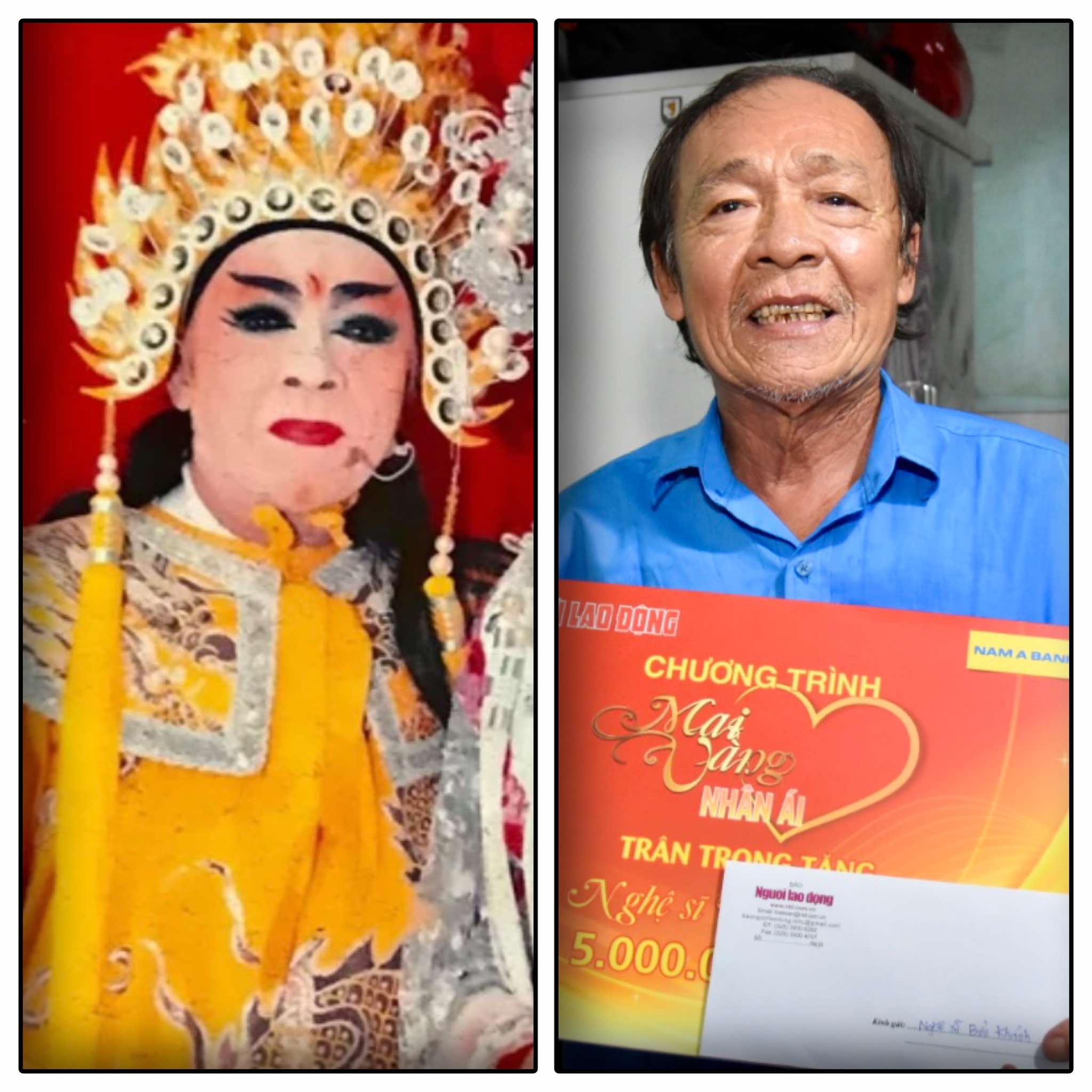 30 triệu đồng gi&uacute;p đỡ nghệ sĩ Bửu Kh&aacute;nh đang cấp cứu, NSƯT Kim Tử Long x&uacute;c động cảm ơn kh&aacute;n giả - Ảnh 2.