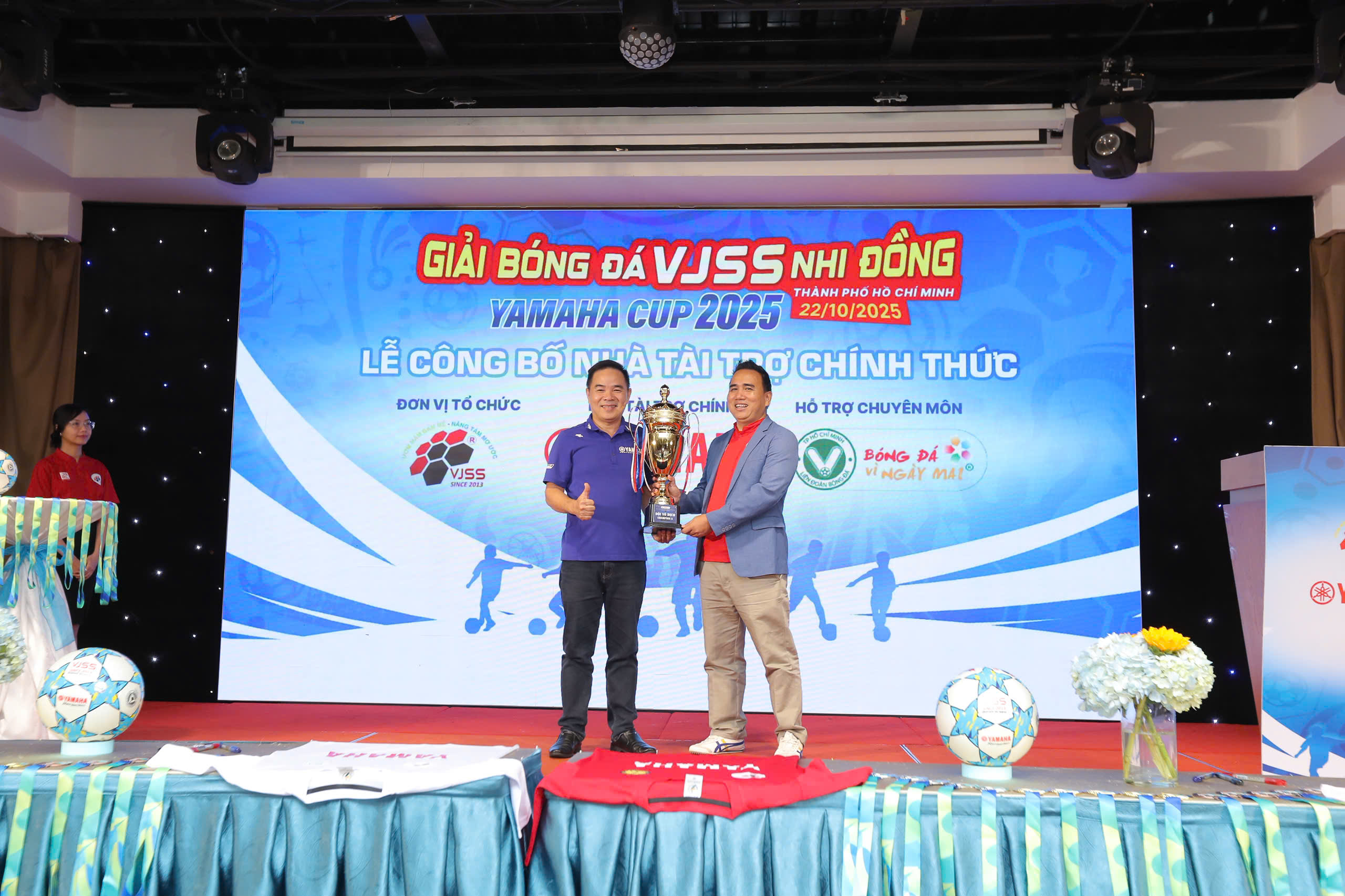 Chuẩn bị khởi tranh Giải B&oacute;ng đ&aacute; VJSS nhi đồng TP HCM - Yamaha Cup 2025 - Ảnh 4.