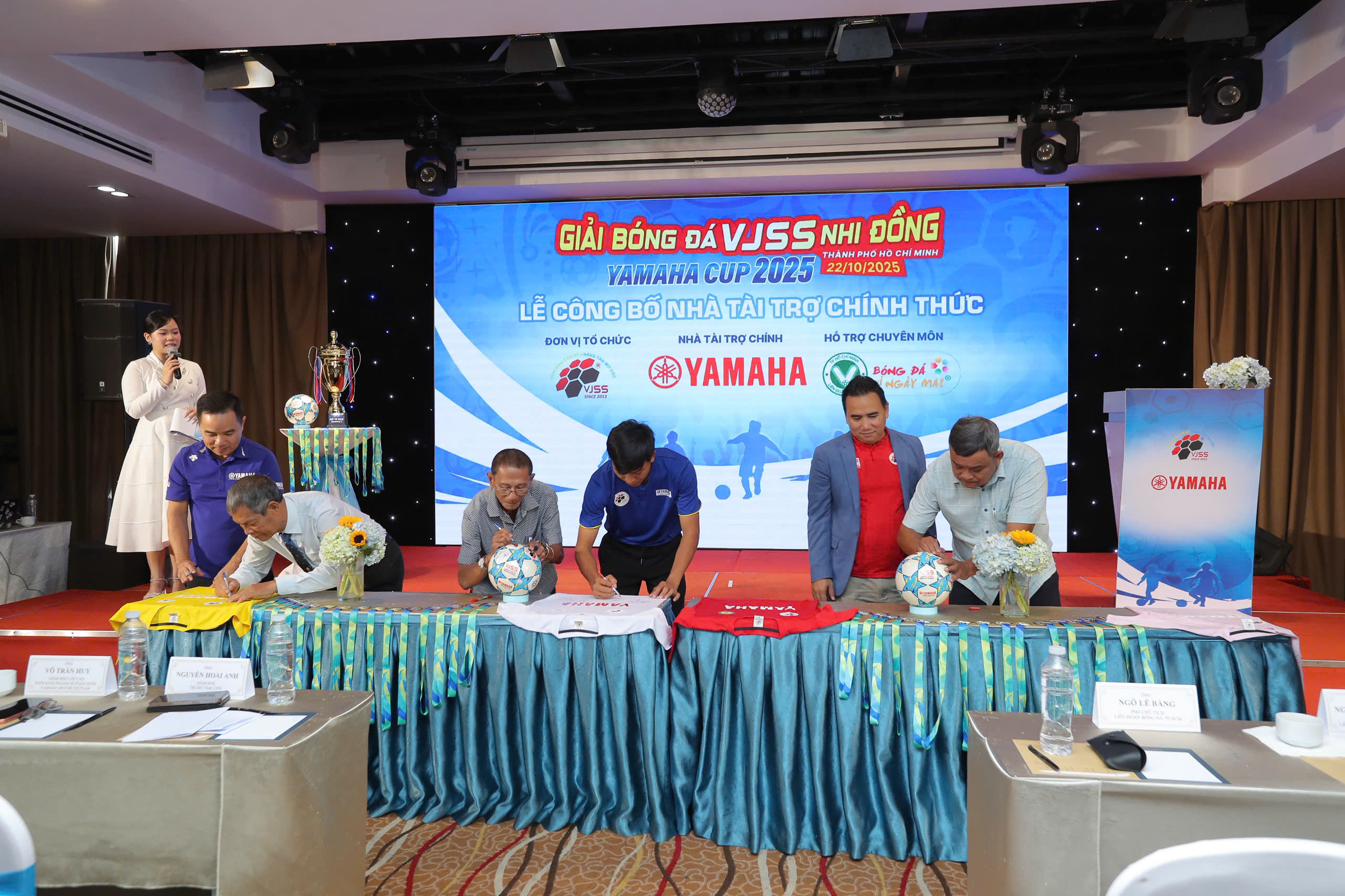 Chuẩn bị khởi tranh Giải B&oacute;ng đ&aacute; VJSS nhi đồng TP HCM - Yamaha Cup 2025 - Ảnh 2.