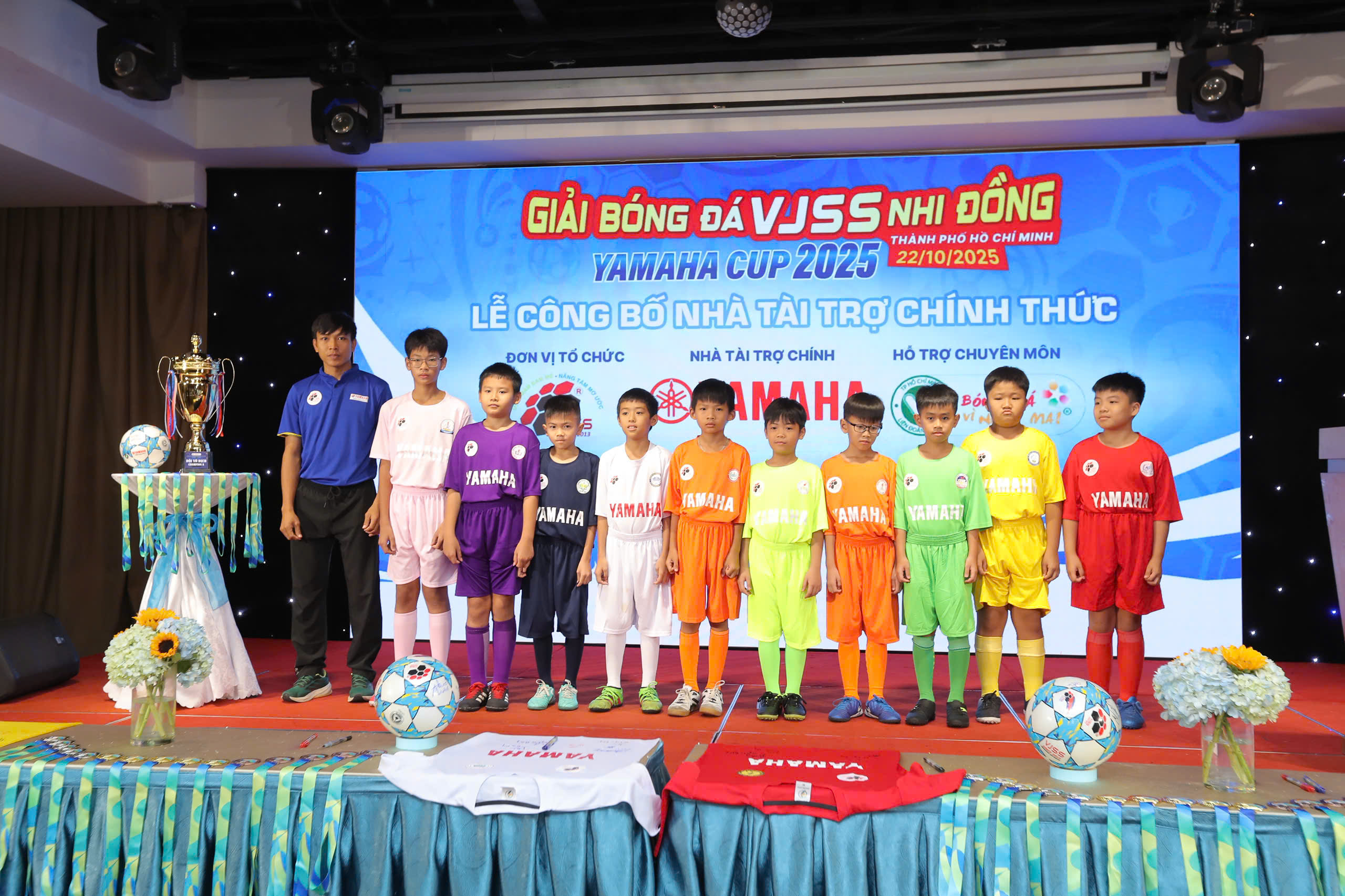 Chuẩn bị khởi tranh Giải B&oacute;ng đ&aacute; VJSS nhi đồng TP HCM - Yamaha Cup 2025 - Ảnh 3.