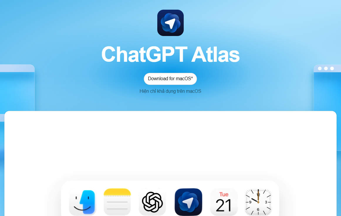 OpenAI ra mắt ChatGPT Atlas, liệu sẽ trở thành “kẻ hủy diệt” Google Chrome? - Ảnh 1.