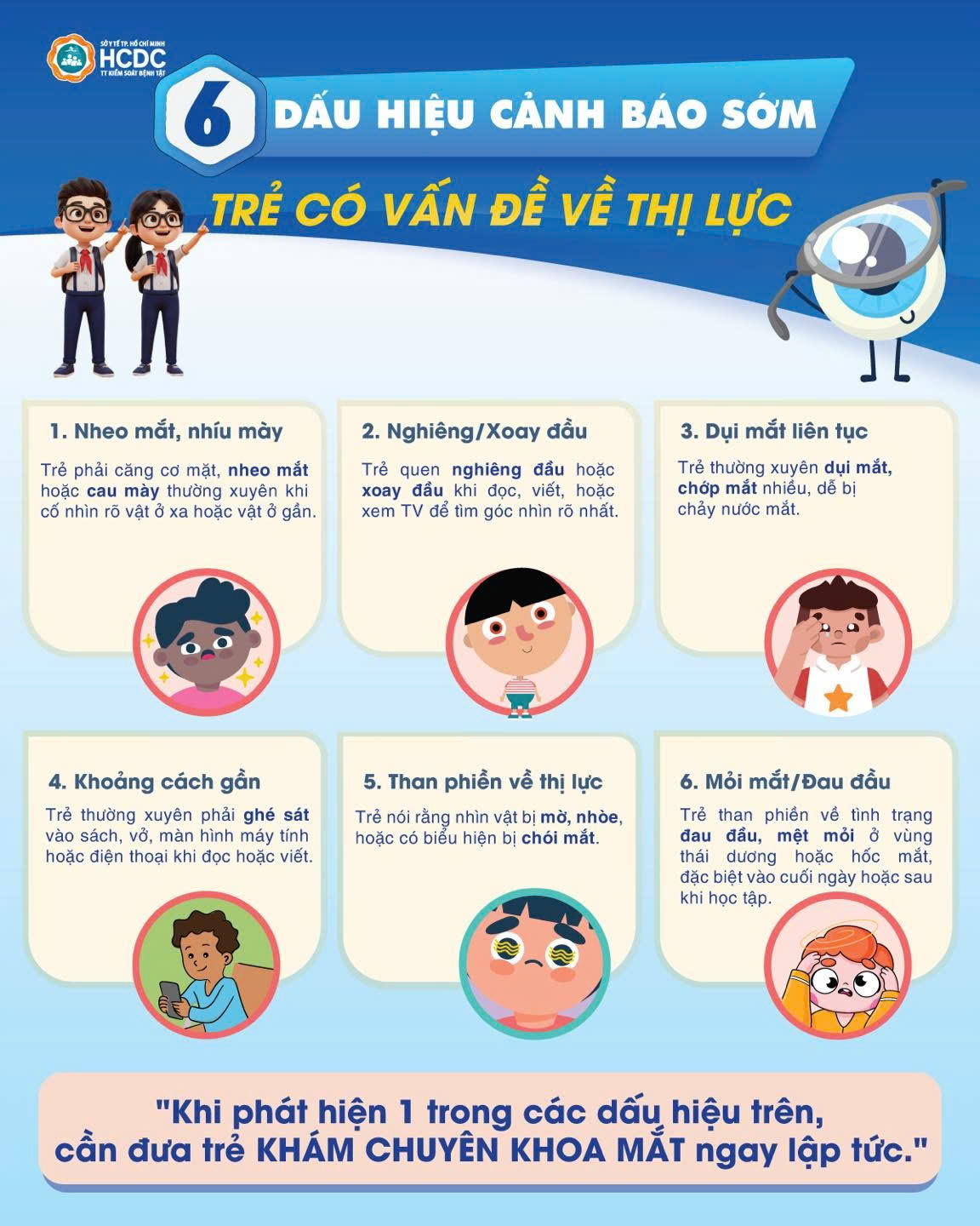 Những cảnh b&aacute;o cần sớm đưa trẻ đi kh&aacute;m mắt nếu kh&ocirc;ng sẽ hối hận - Ảnh 1.