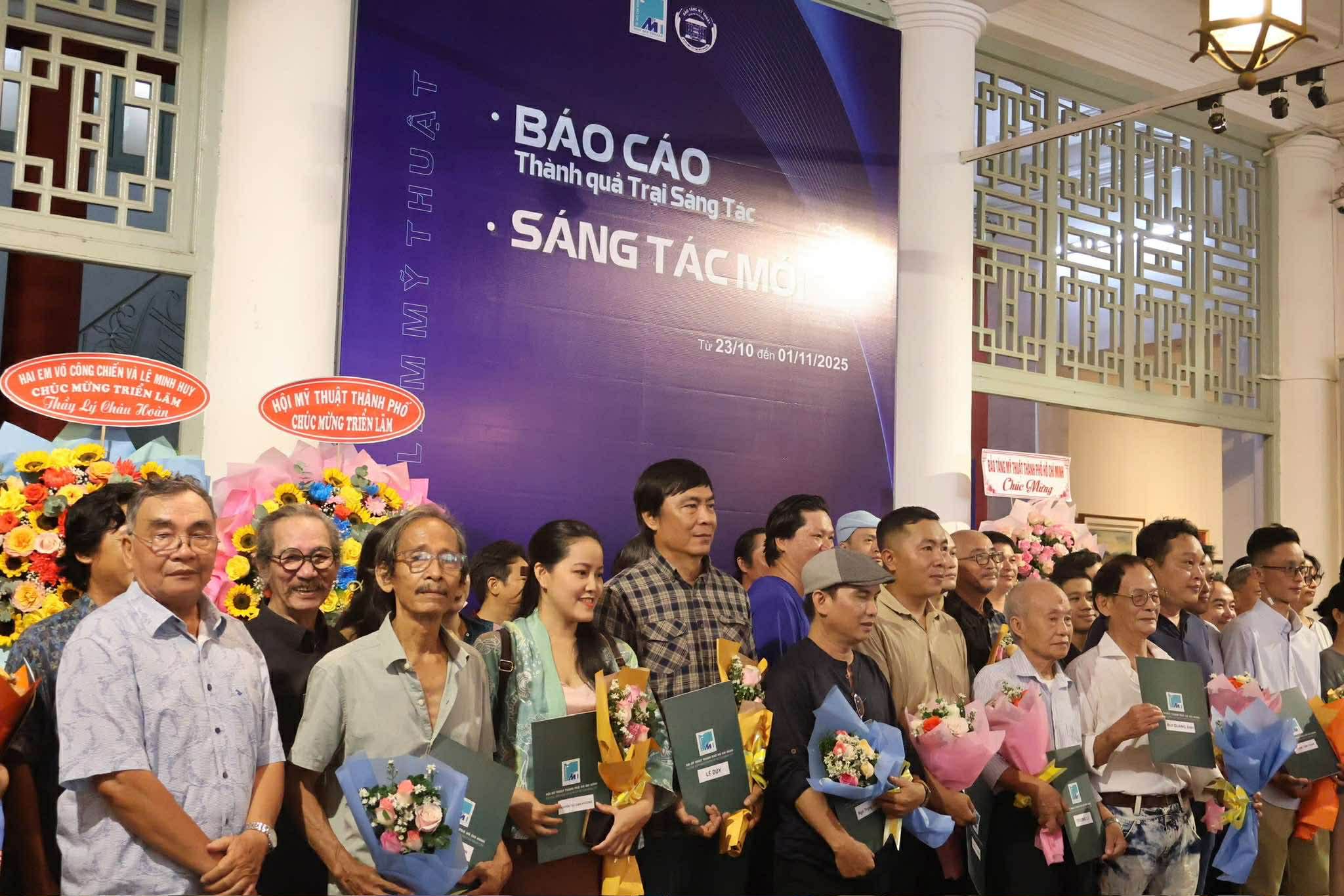 H&agrave;o hứng với triển l&atilde;m mỹ thuật "B&aacute;o c&aacute;o th&agrave;nh quả Trại S&aacute;ng T&aacute;c" v&agrave; "S&aacute;ng t&aacute;c mới" năm 2025 - Ảnh 4.