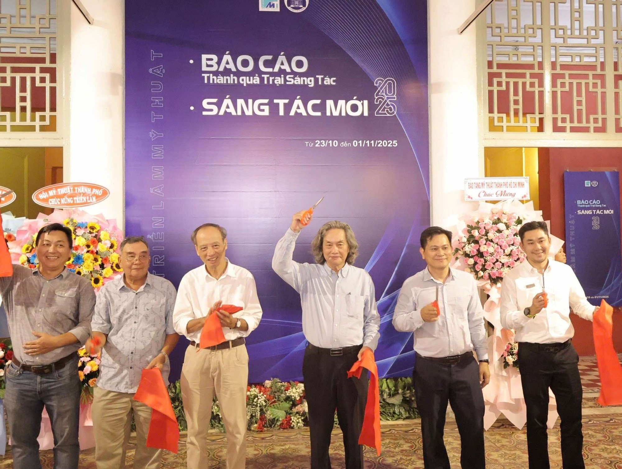 H&agrave;o hứng với triển l&atilde;m mỹ thuật "B&aacute;o c&aacute;o th&agrave;nh quả Trại S&aacute;ng T&aacute;c" v&agrave; "S&aacute;ng t&aacute;c mới" năm 2025 - Ảnh 1.