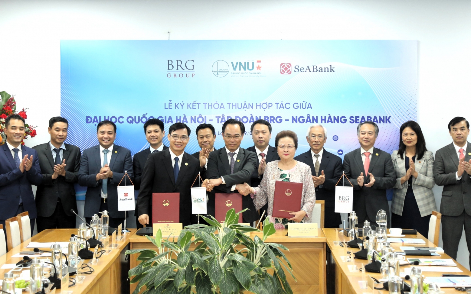 Tập đoàn BRG và SeABank hợp tác phát triển KHCN, đổi mới sáng tạo với ĐH Quốc gia Hà Nội