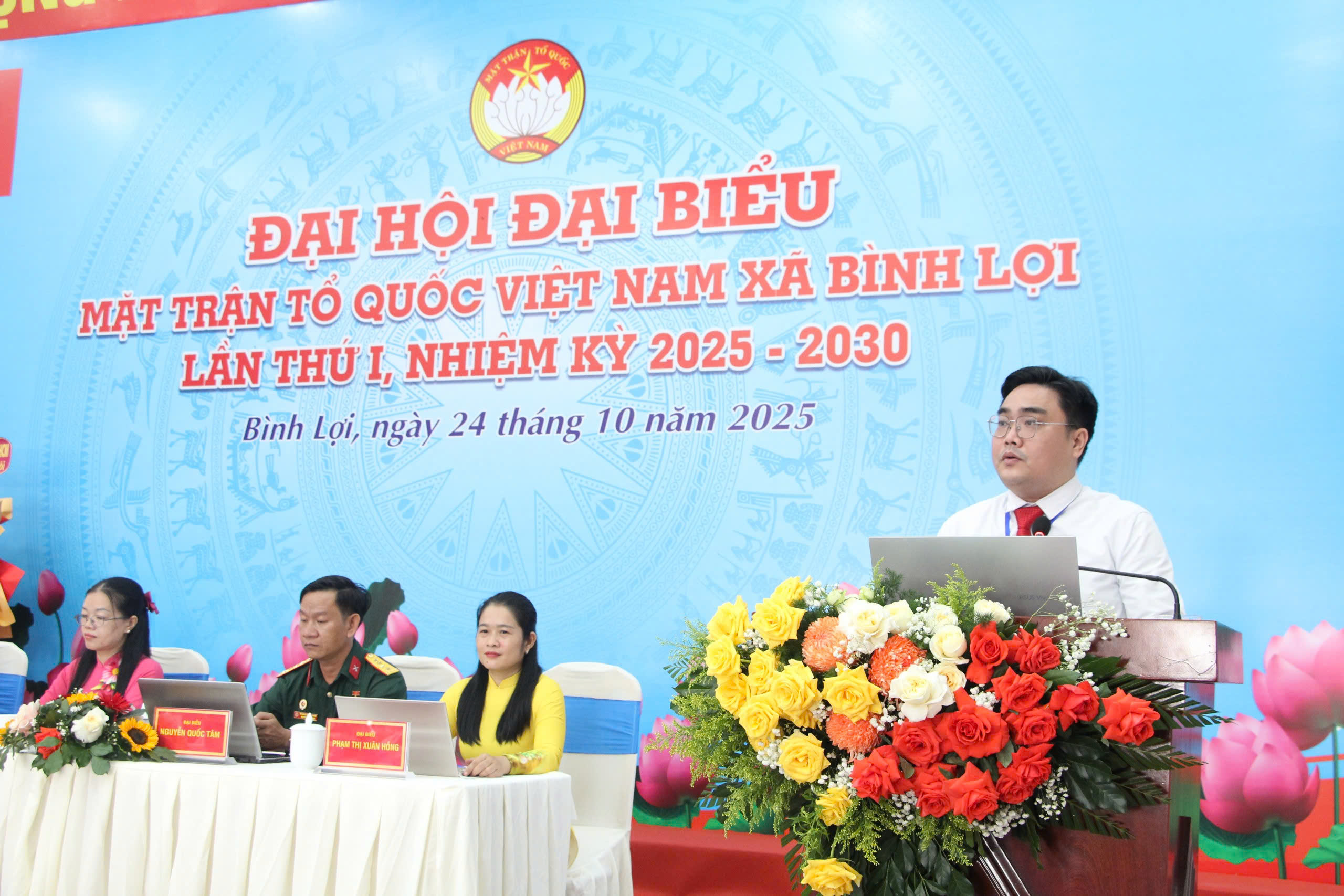Bà Trần Thị Cẩm Thúy giữ chức Chủ tịch Ủy ban MTTQ Việt Nam xã Bình Lợi - Ảnh 3.