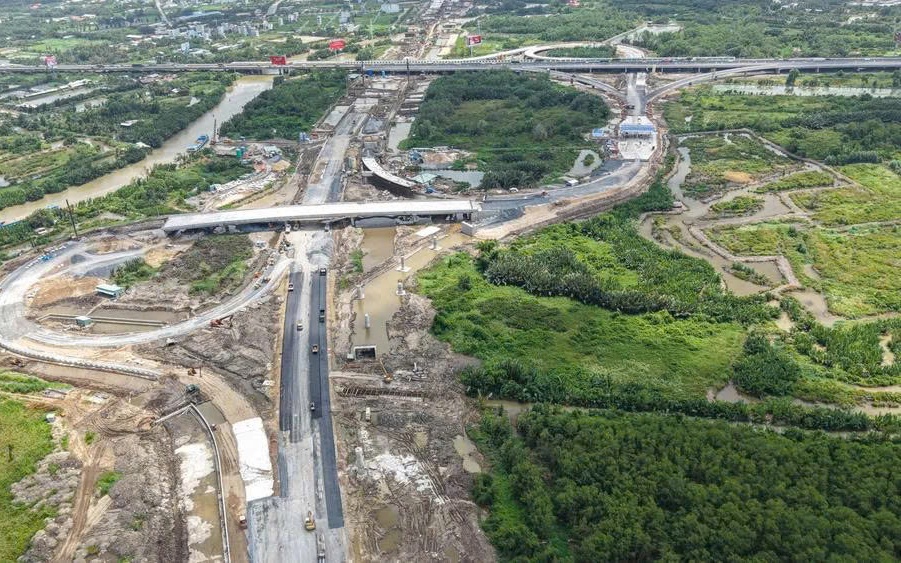 Vành đai 3 vẫn kịp thông xe dù gặp sự cố xô lệch