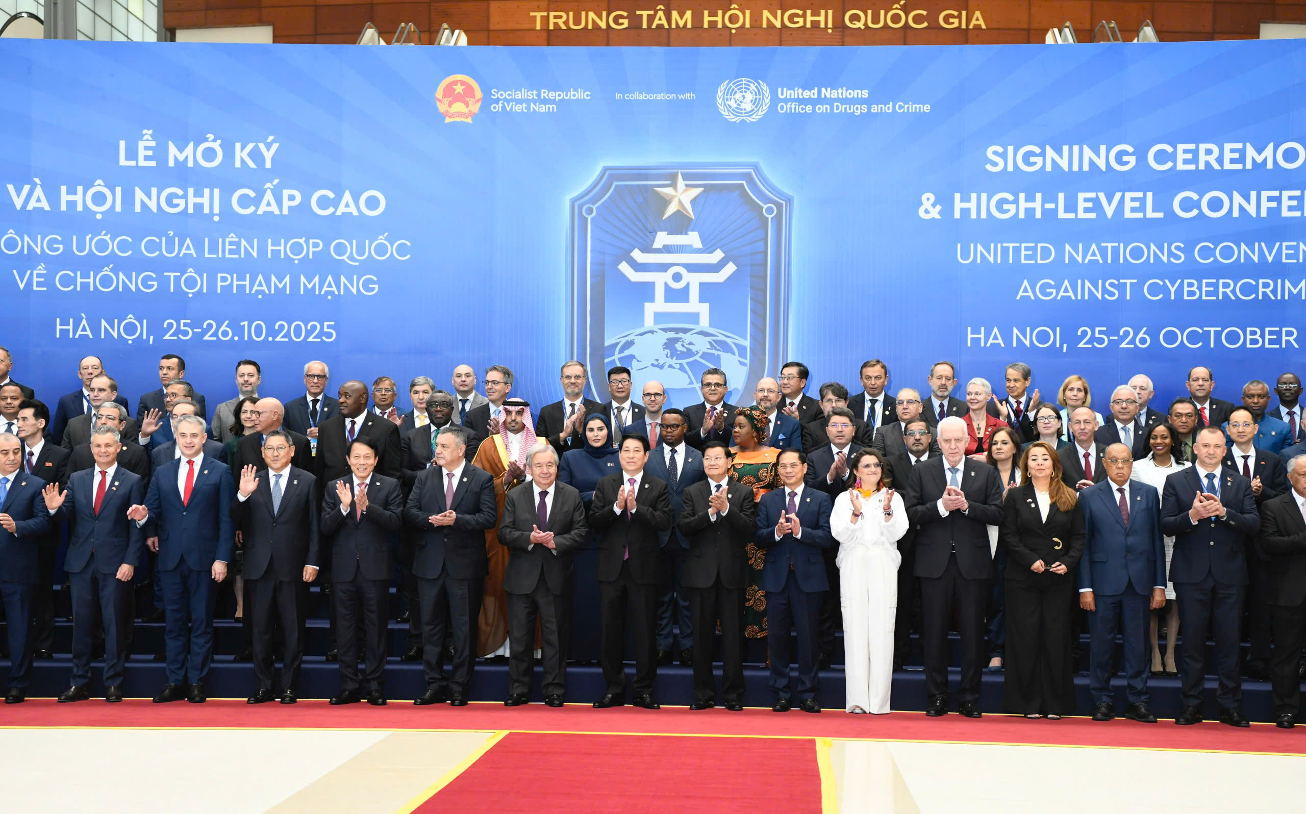 Khai mạc trọng thể Lễ mở k&yacute; C&ocirc;ng ước Li&ecirc;n hợp quốc về chống tội phạm mạng - Ảnh 16.
