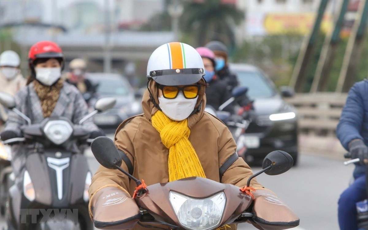 Không khí lạnh tăng cường, nhiệt độ thấp nhất dưới 17 độ C