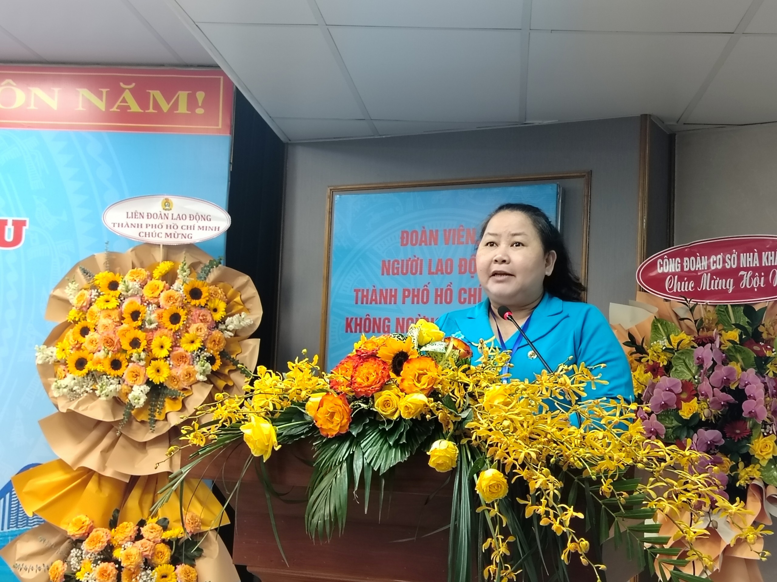 B&agrave; Nguyễn Thị Mỹ Hương l&agrave;m Chủ tịch C&ocirc;ng đo&agrave;n phường Xu&acirc;n H&ograve;a, TP HCM - Ảnh 4.