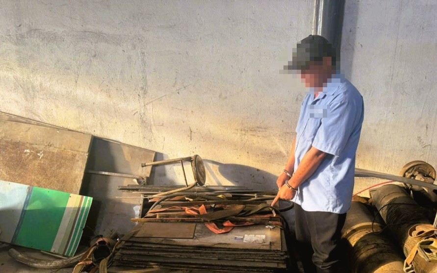 Từ thông tin trình báo, công an đấu tranh và bắt giữ đối tượng Mai Trọng Long 