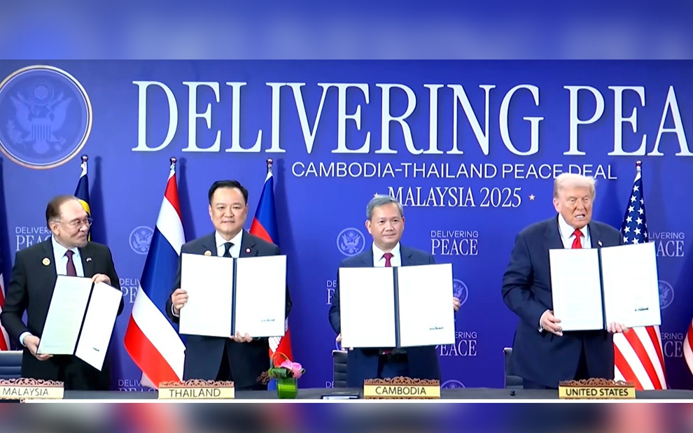 Tổng thống Mỹ ra tay, Campuchia - Thái Lan giải trừ vũ khí biên giới - Ảnh 2.