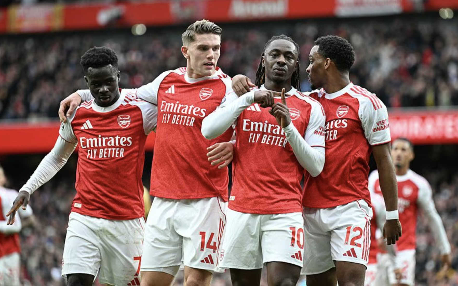 Eze Eberechi lập hat-trick lịch sử, Arsenal đại thắng derby Bắc London - Ảnh 5.