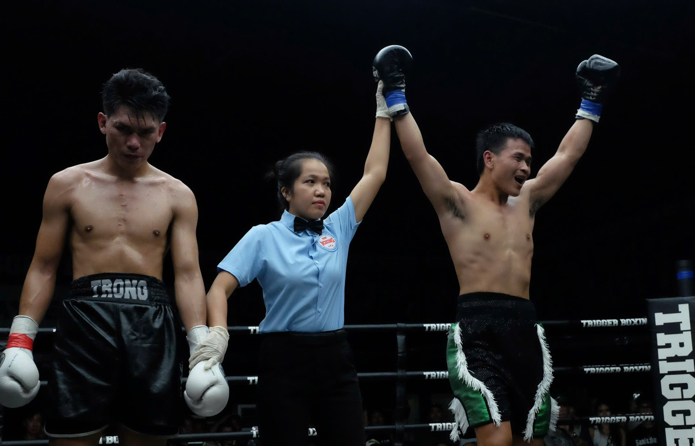 Nguyễn Văn Hải chiến thắng đêm thượng đài "Ngòi nổ quyền Anh - Trigger Promotion 5" - Ảnh 5.