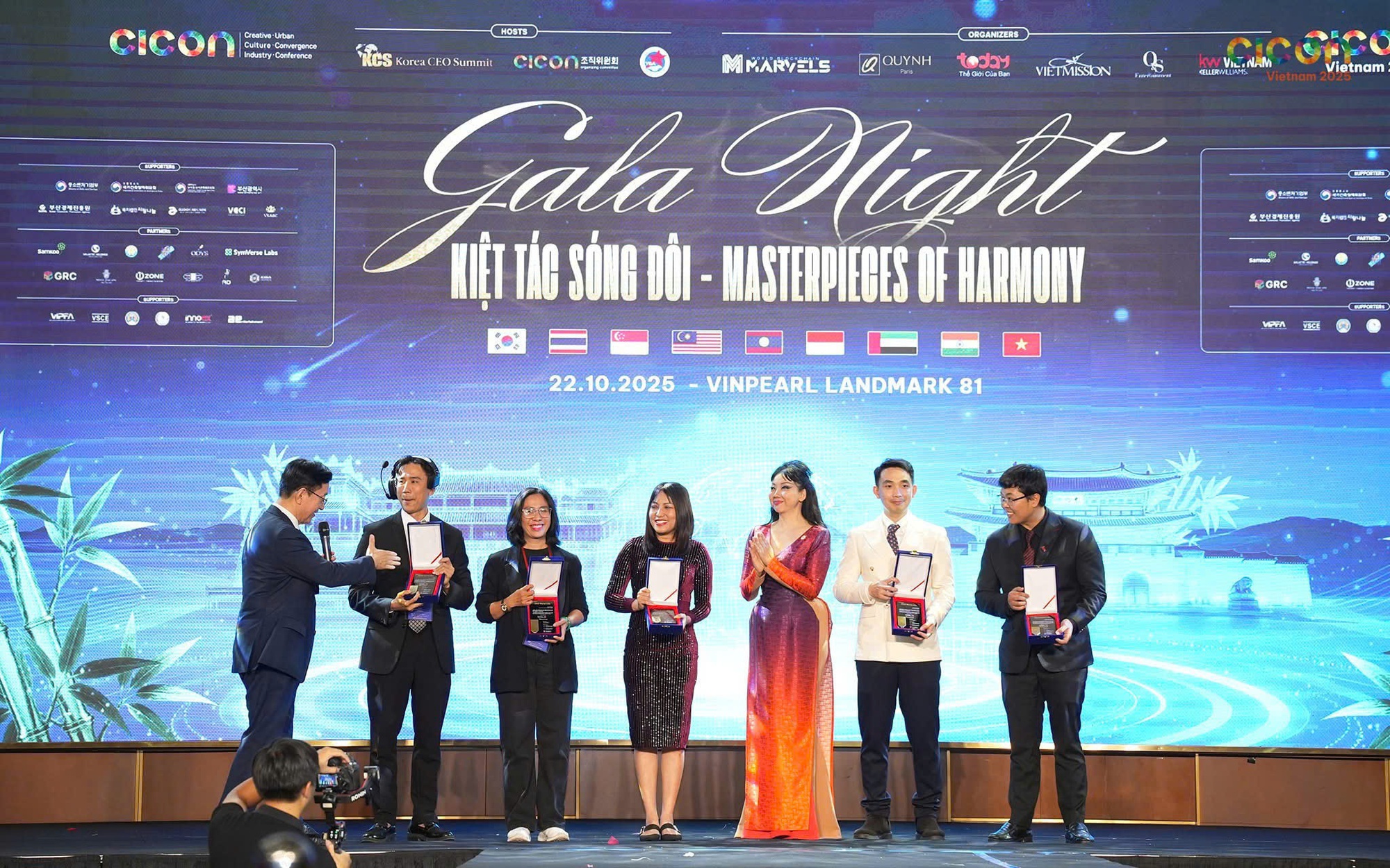 Giảng viên Việt Nam được vinh danh tại Diễn đàn CICON ASEAN 5+ 2025