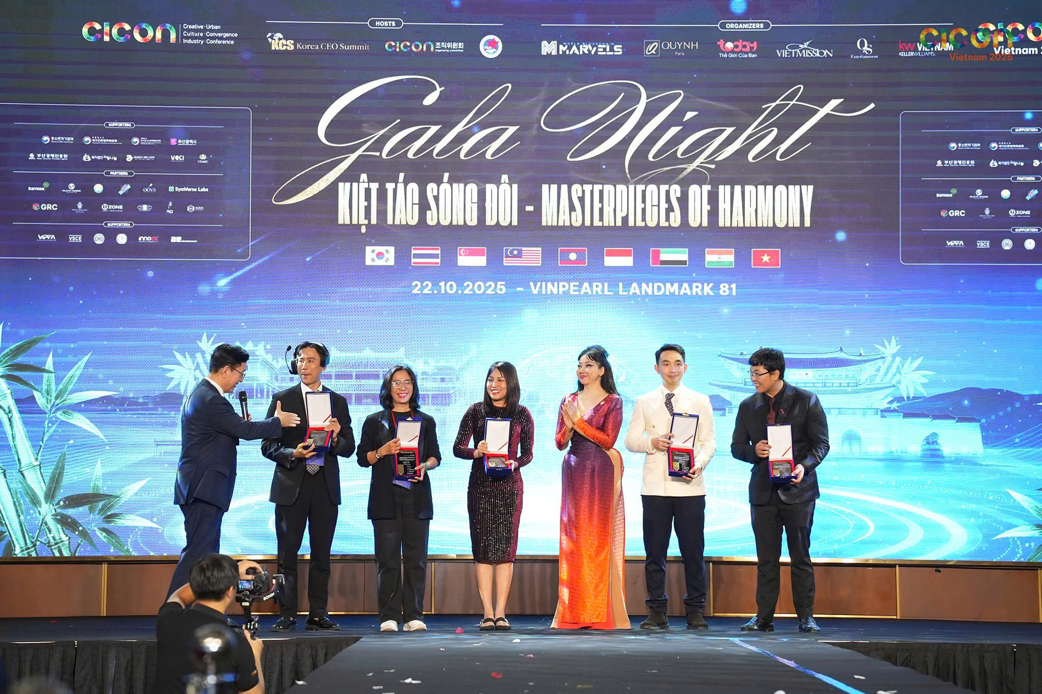 Giảng viên Việt Nam được vinh danh tại Diễn đàn CICON ASEAN 5+ 2025 - Ảnh 1.