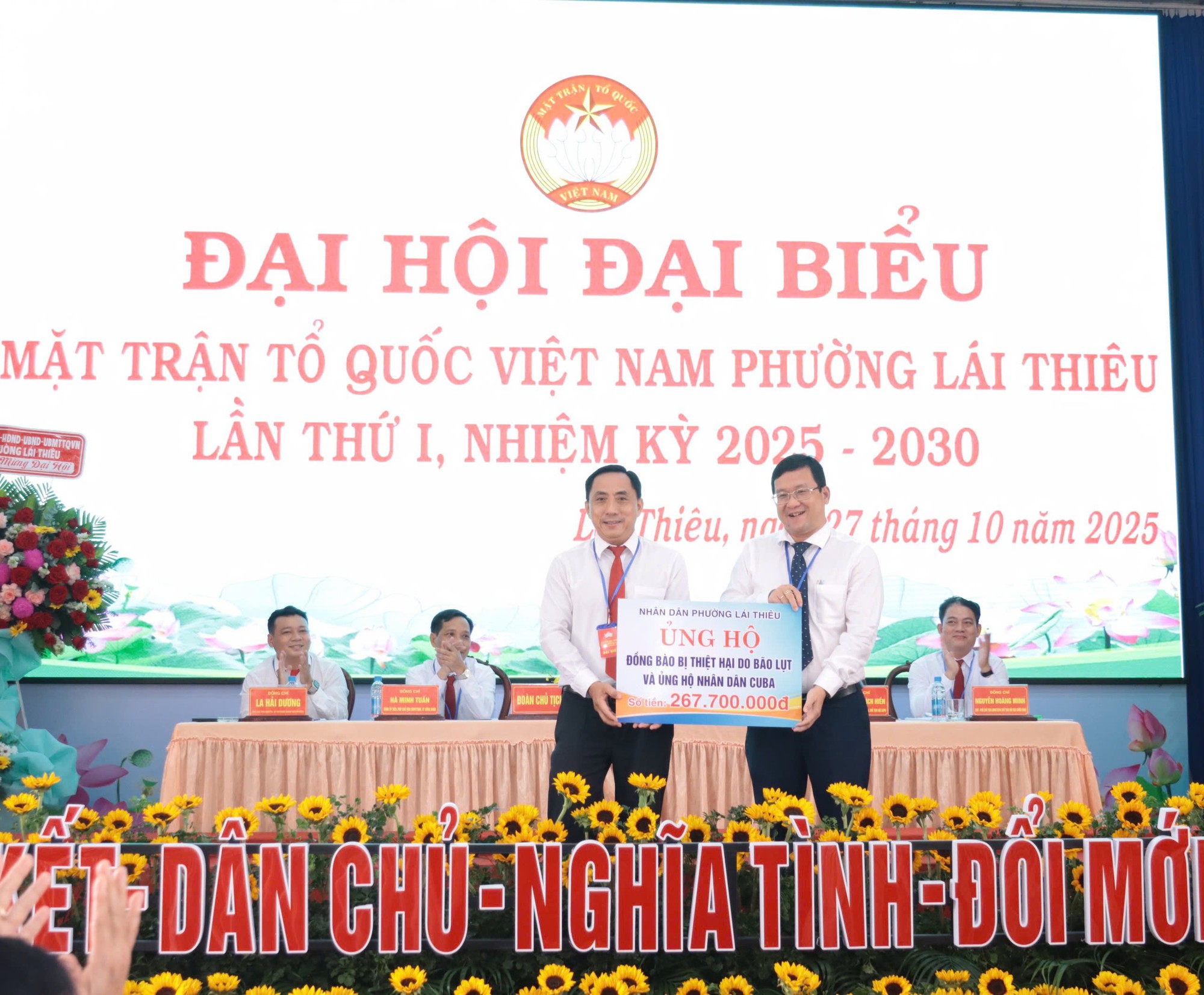 &Ocirc;ng Nguyễn Tiến Dũng l&agrave;m Chủ tịch ủy ban MTTQ Việt Nam phường L&aacute;i Thi&ecirc;u , TP HCM - Ảnh 3.