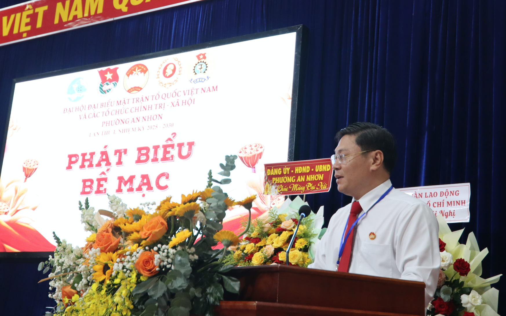 Ông Nguyễn Kim Hiếu làm Chủ tịch Ủy ban MTTQ Việt Nam phường An Nhơn