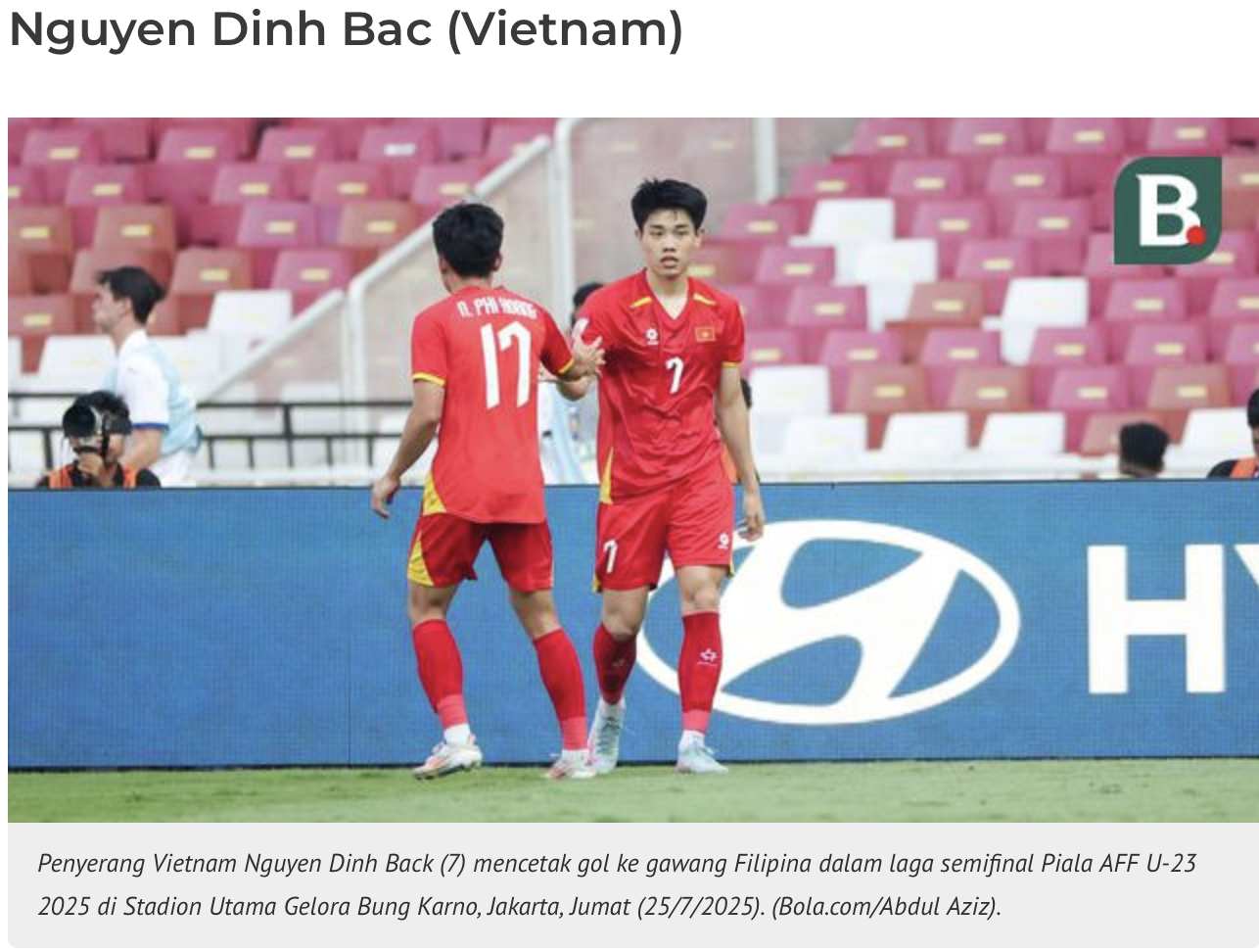 Truyền thông Indonesia chỉ ra 5 gương mặt chú ý ở SEA Games 33 - Ảnh 1.