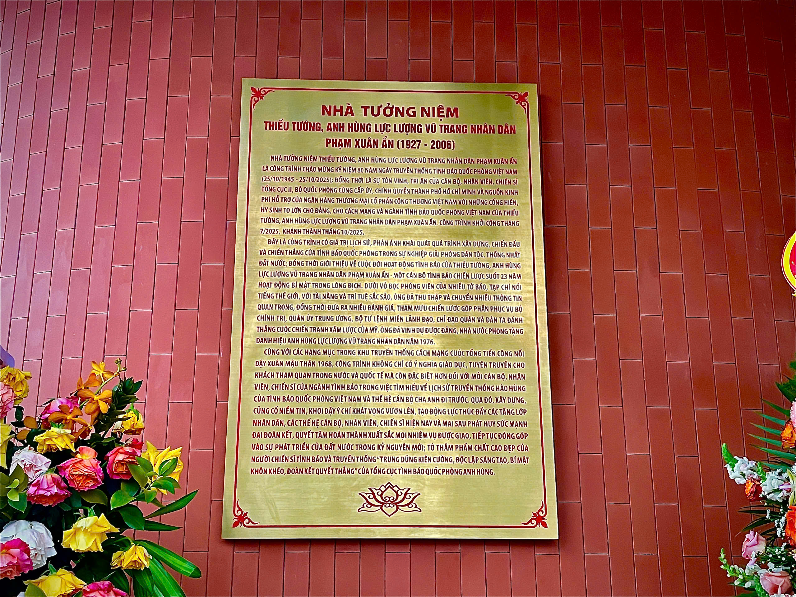 To&agrave;n cảnh khu tưởng niệm Nh&agrave; t&igrave;nh b&aacute;o Phạm Xu&acirc;n Ẩn tại TP HCM - Ảnh 6.
