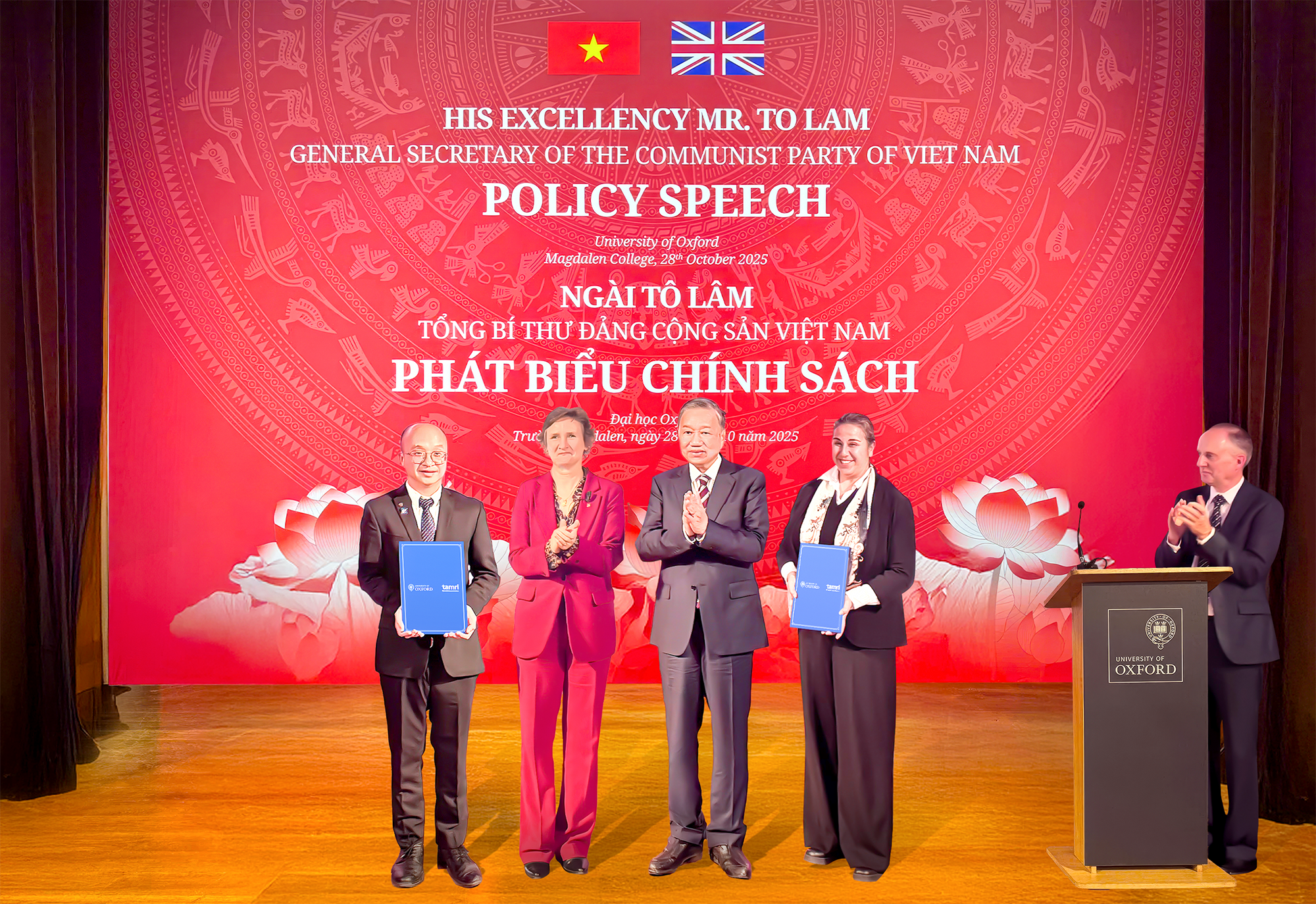 Viện nghi&ecirc;n cứu T&acirc;m Anh c&ugrave;ng Đại học Oxford hợp t&aacute;c trao đổi đ&agrave;o tạo, nghi&ecirc;n cứu v&agrave; đổi mới y tế - Ảnh 1.
