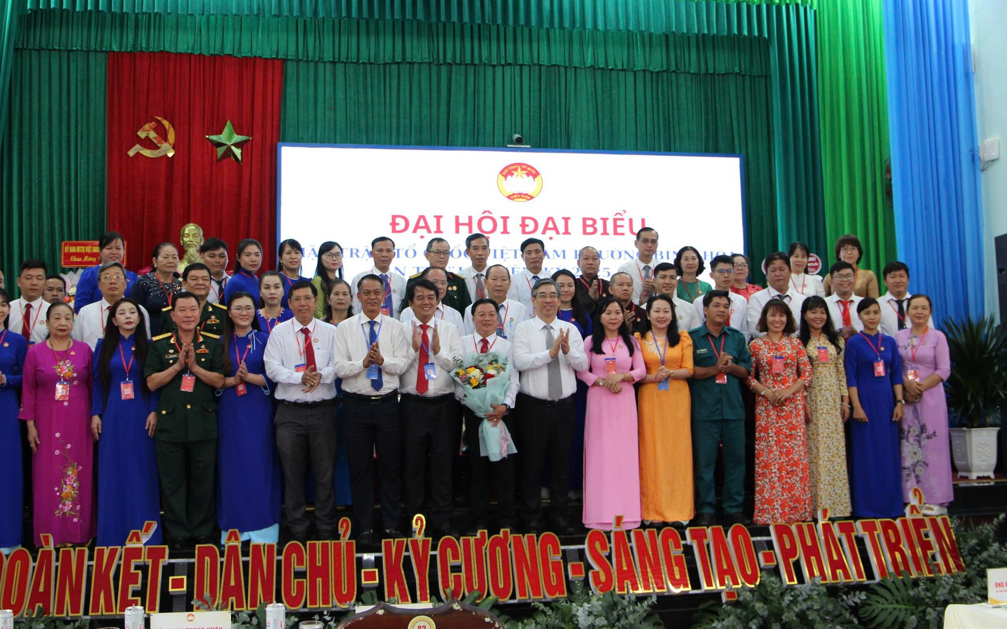 Ông Trần Thanh Sang giữ chức Chủ tịch Ủy ban MTTQ Việt Nam phường Bình Hòa, TP HCM