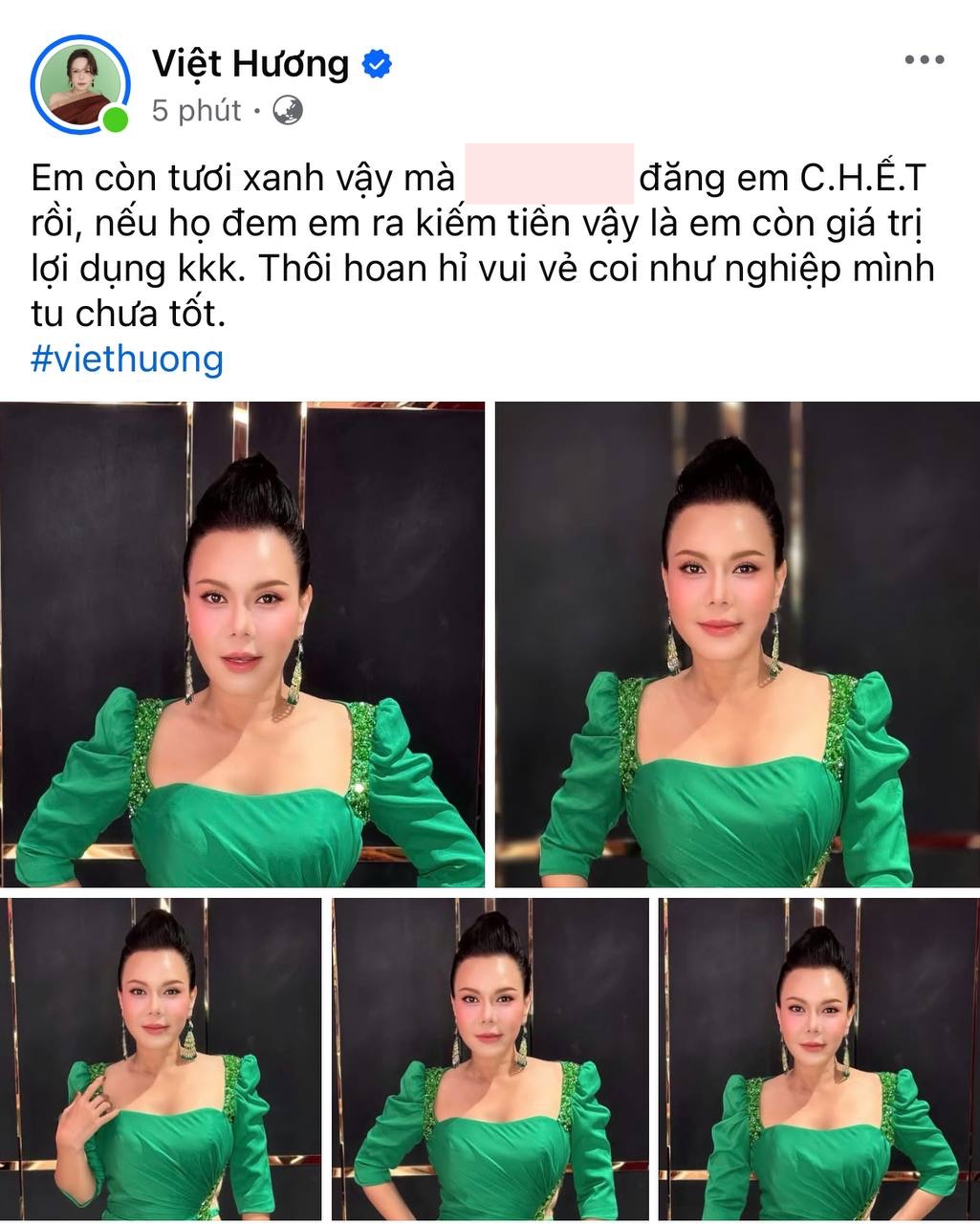 Rộ tin Việt Hương "kh&ocirc;ng qua khỏi"   - Ảnh 2.