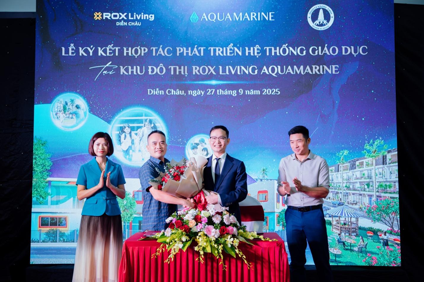 ROX Living Aquamarine: Dấu mốc hợp t&aacute;c đưa Montessori Vinh v&agrave;o khu đ&ocirc; thị kiểu mẫu- Ảnh 1.