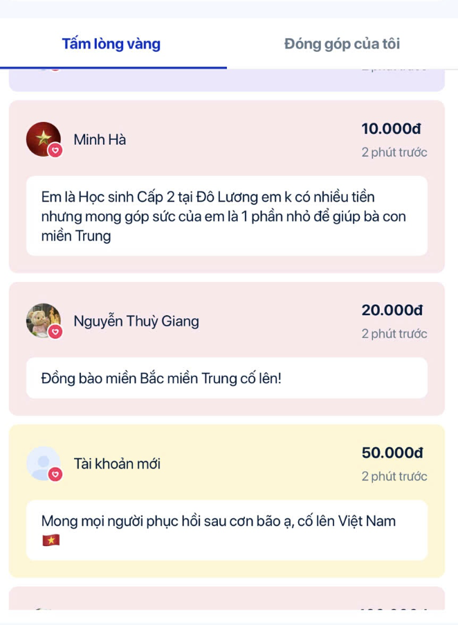 Con số bất ngờ từ chương trình quyên góp chung tay khắc phục thiệt hại do bão số 10 Bualoi- Ảnh 4.