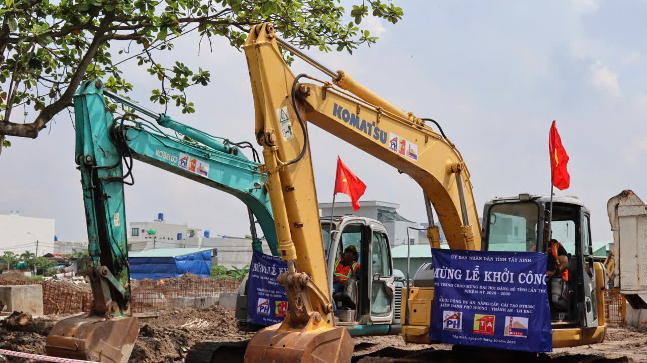 T&acirc;y Ninh khởi c&ocirc;ng dự &aacute;n đường tỉnh hơn 1.850 tỉ đồng kết nối TP HCM- Ảnh 1.
