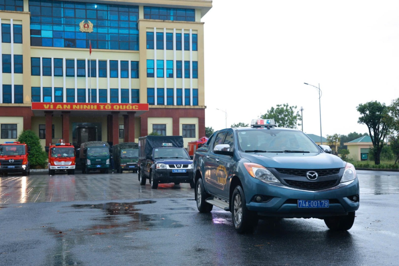 104 công an Quảng Trị lên đường làm nhiệm vụ đặc biệt tại Huế - Ảnh 5.