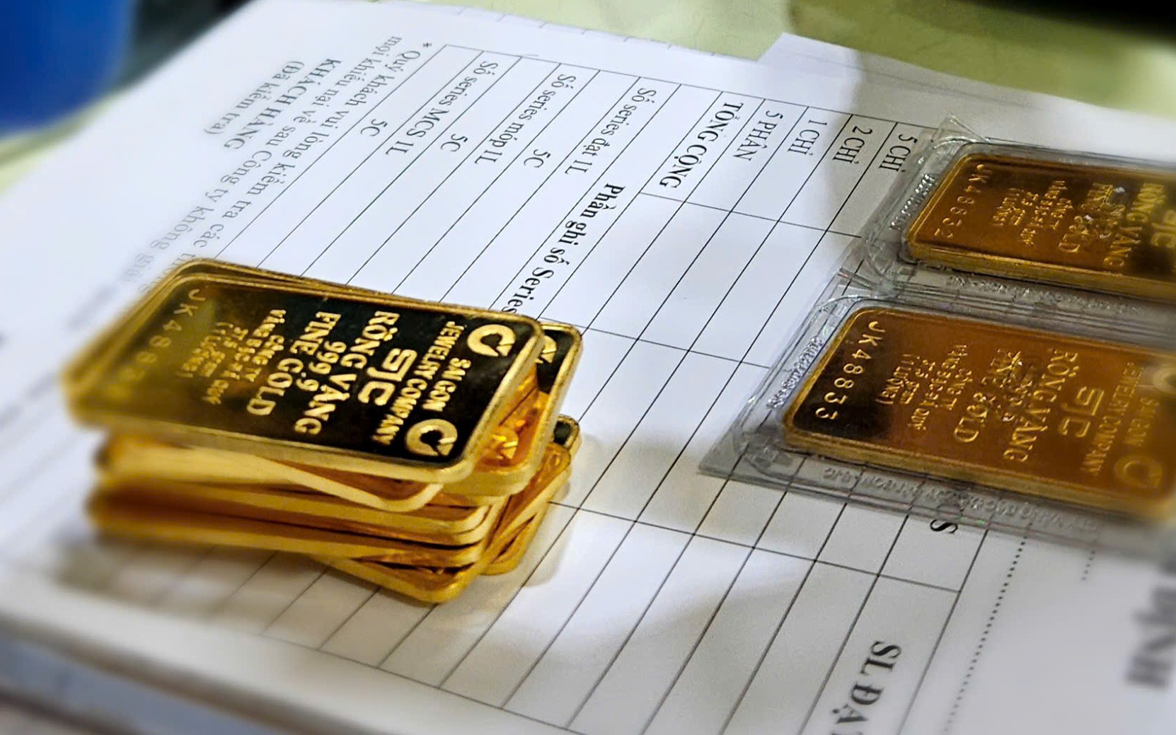 Giá vàng SJC tăng mạnh lên 147 , 8 triệu đồng / lượng Tối 30 - 10 - Ảnh 1.